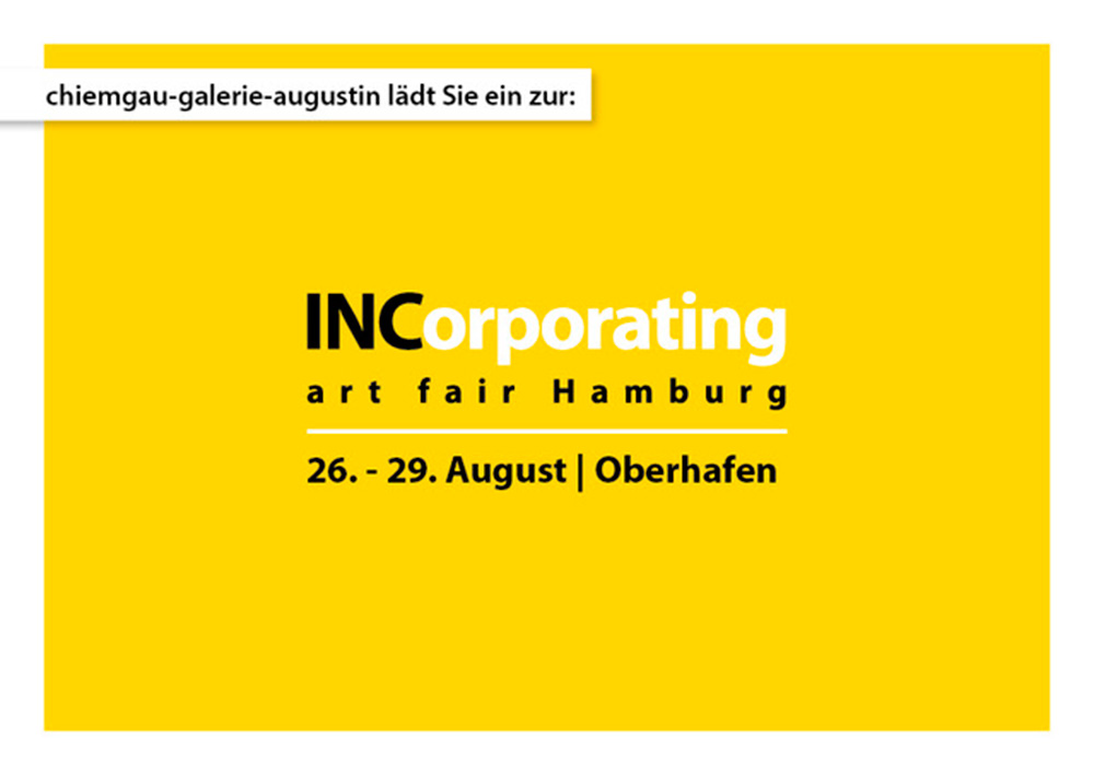 INCorporating Art Fair | Chiemgau Galerie Augustin 2021 | John Schmitz
